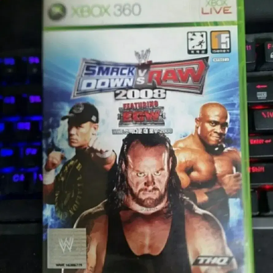 [XBOX360] WWE 스맥다운 로우 프로레슬링 게임 엑스박스 엑박