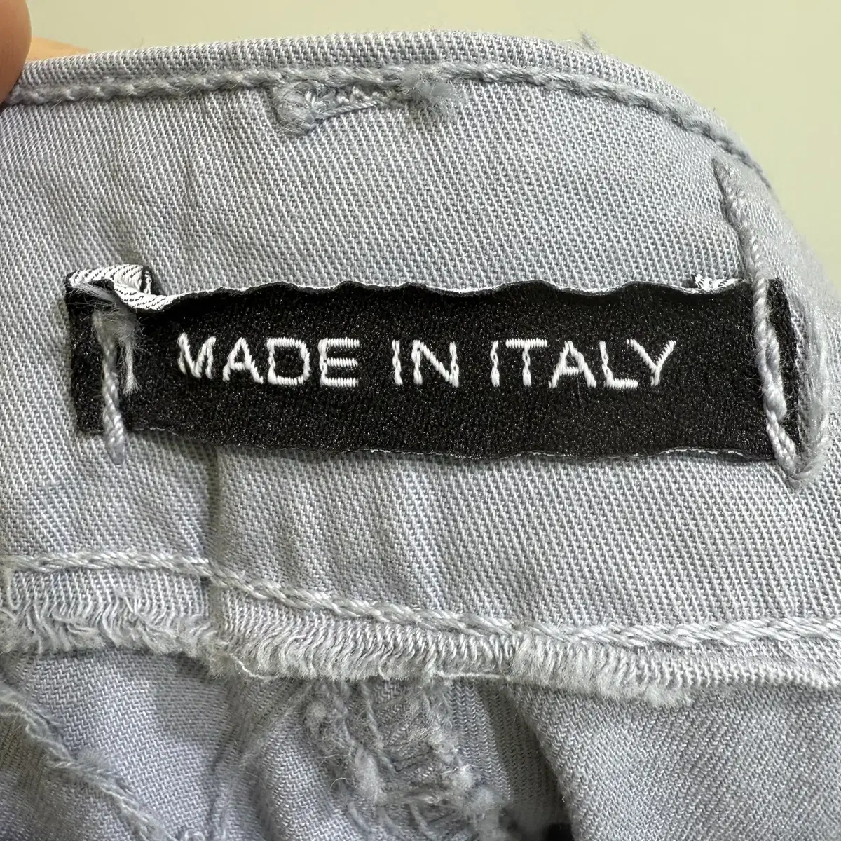 VINTAGE 와이드 팬츠  (Made in Italy)