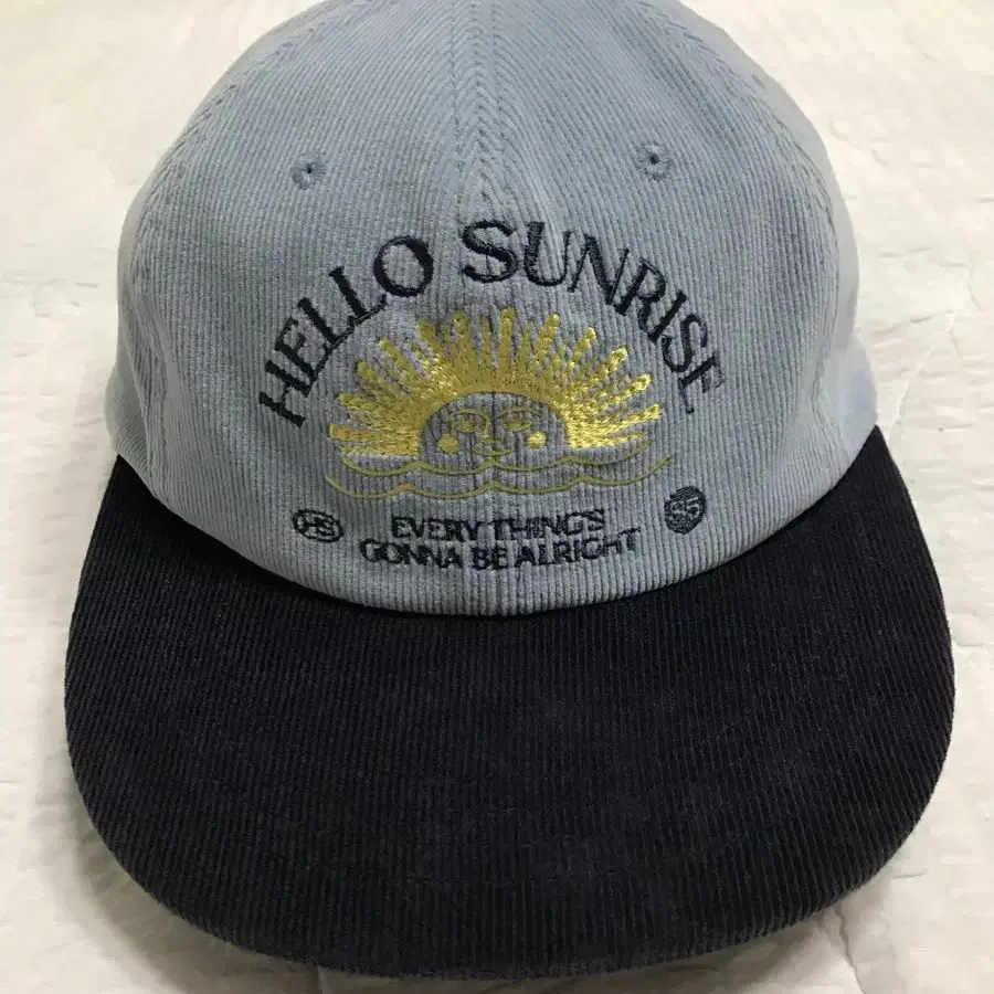 헬로선라이즈 코듀로이 모자 볼캡 hello sunrise 골덴 볼캡 모자