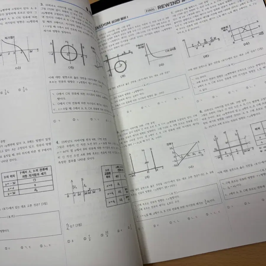 시대인재 물리 서바이벌, 브릿지 문제 모음집/ 물리 ATG 4권