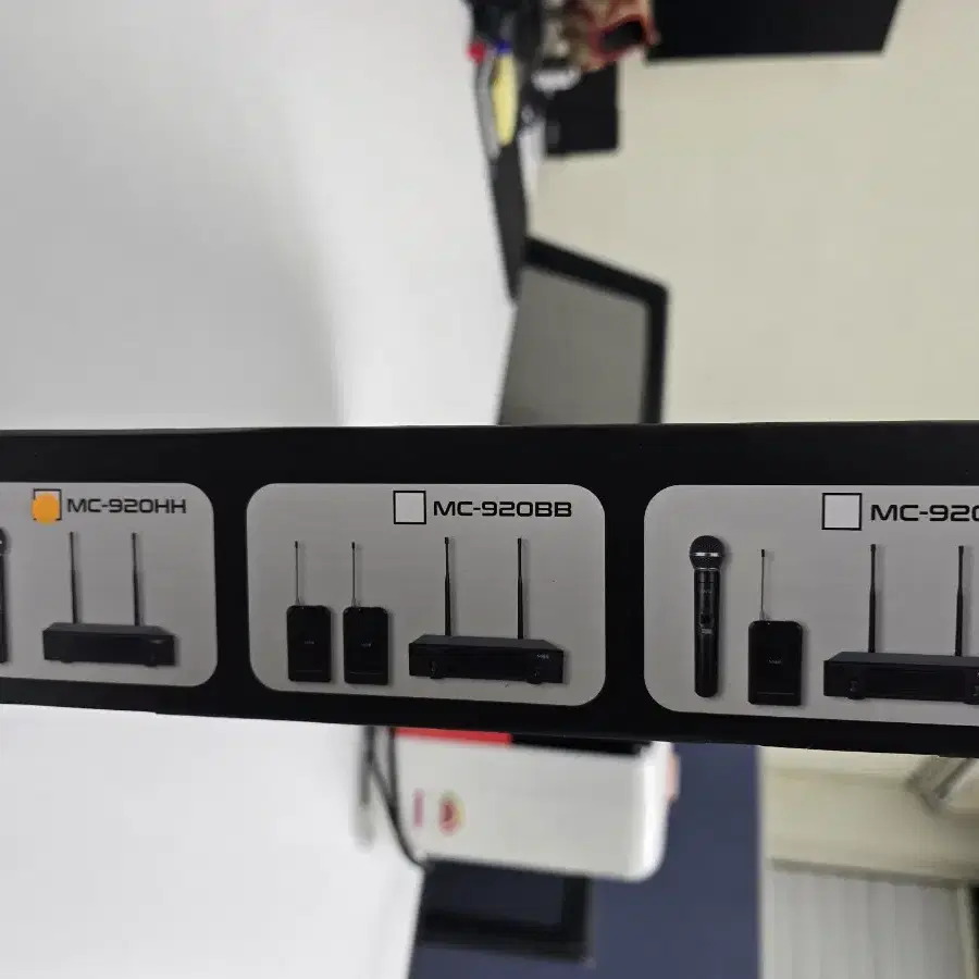 MOS 모스 MC-920HH MC920HH 무선핸드마이크  (새상품)