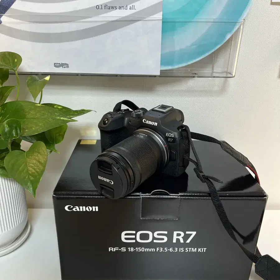 캐논 dslr 카메라 EOS R7 RF-S 18-150mm 렌즈 KIT