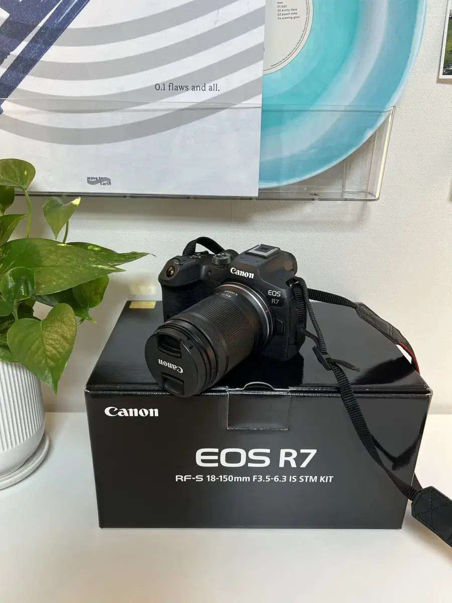 캐논 dslr 카메라 EOS R7 RF-S 18-150mm 렌즈 KIT