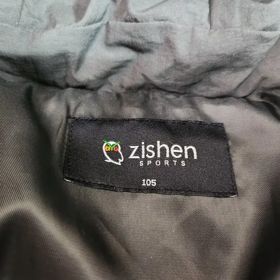 Zishen(지센) 폭스 후드 롱 패딩(105)