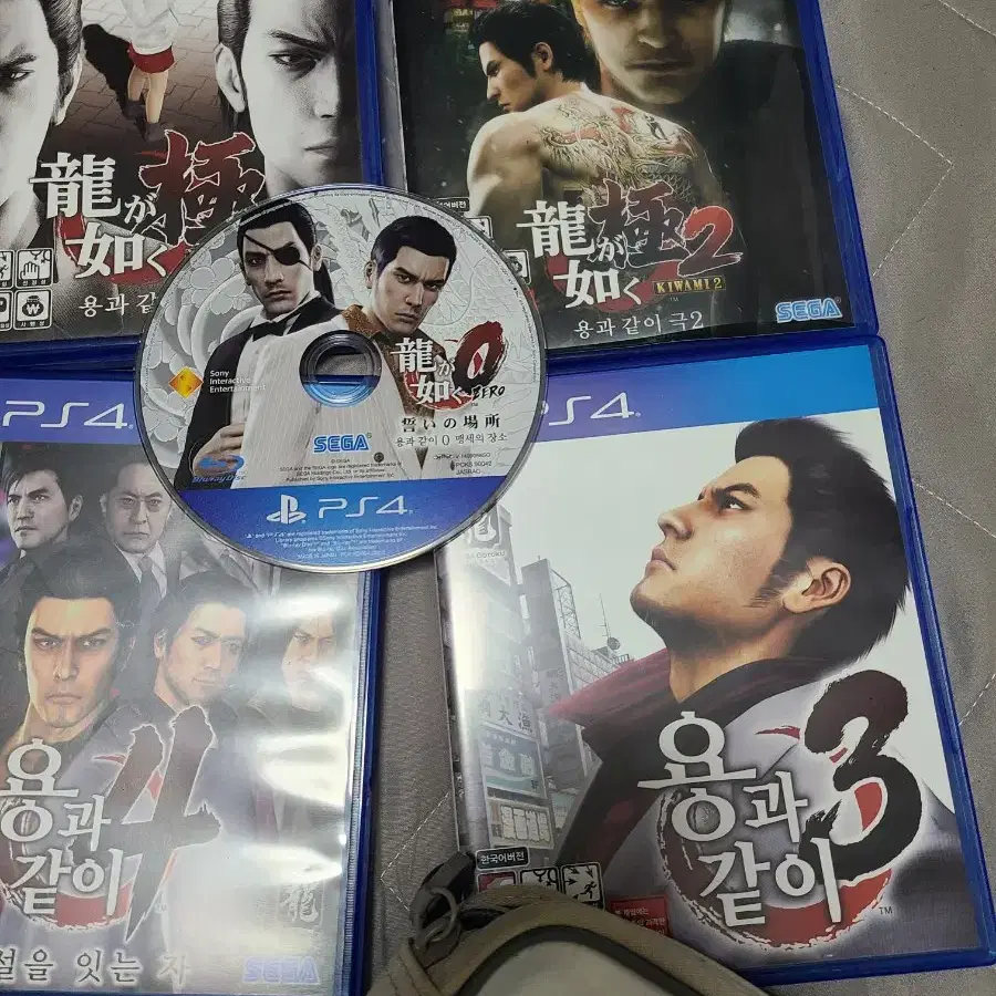 ps4 플스4  용과같이시리즈일단 일괄로