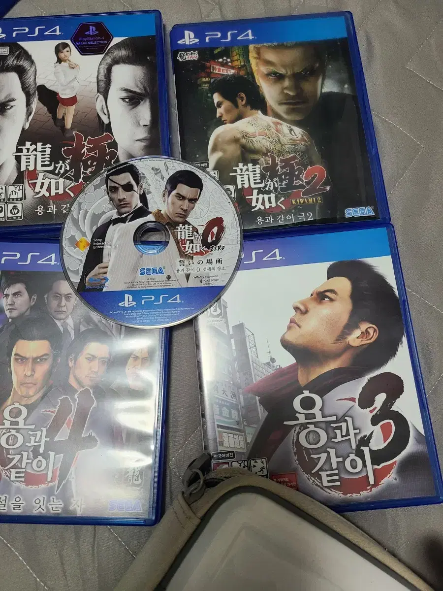 ps4 플스4  용과같이시리즈일단 일괄로