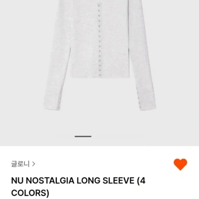 GLOWNY 노스텔지아 / NU NOSTALGIA LONG SLEEVE