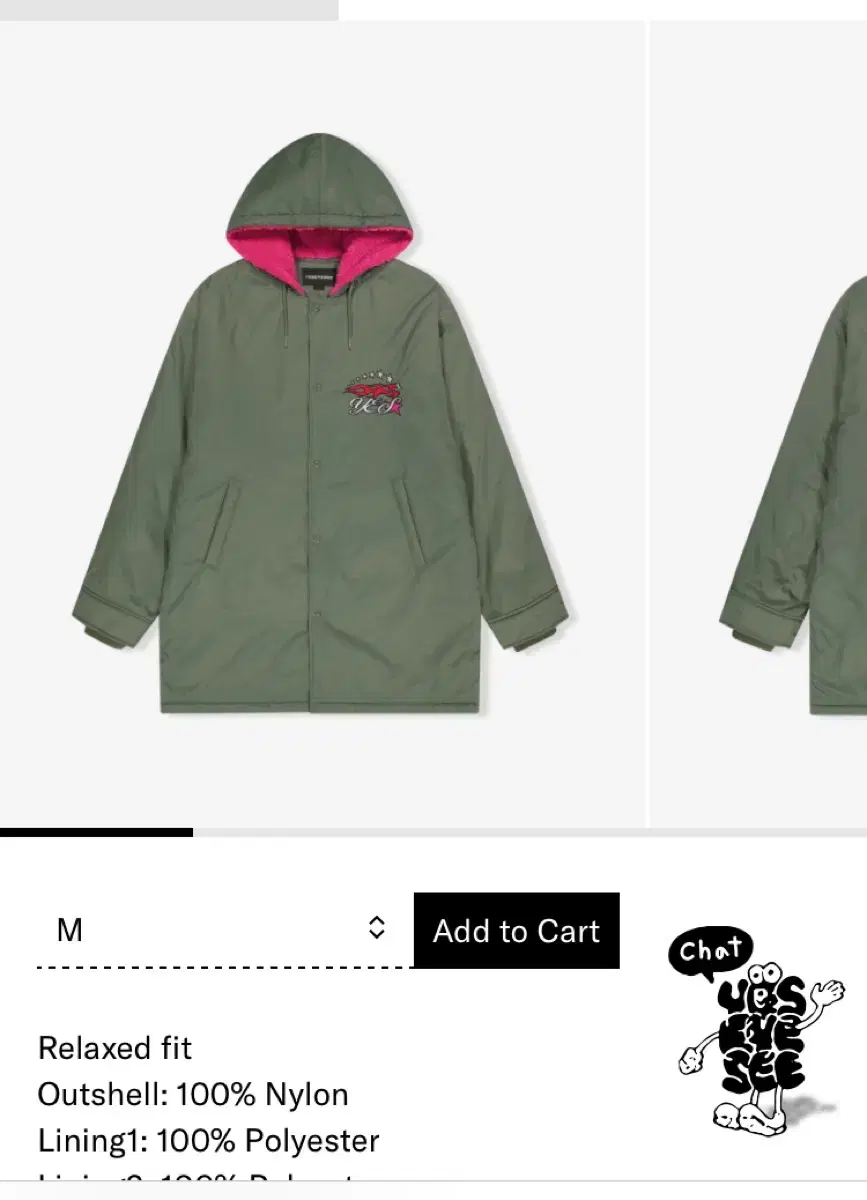 YES I.C. Long Parka