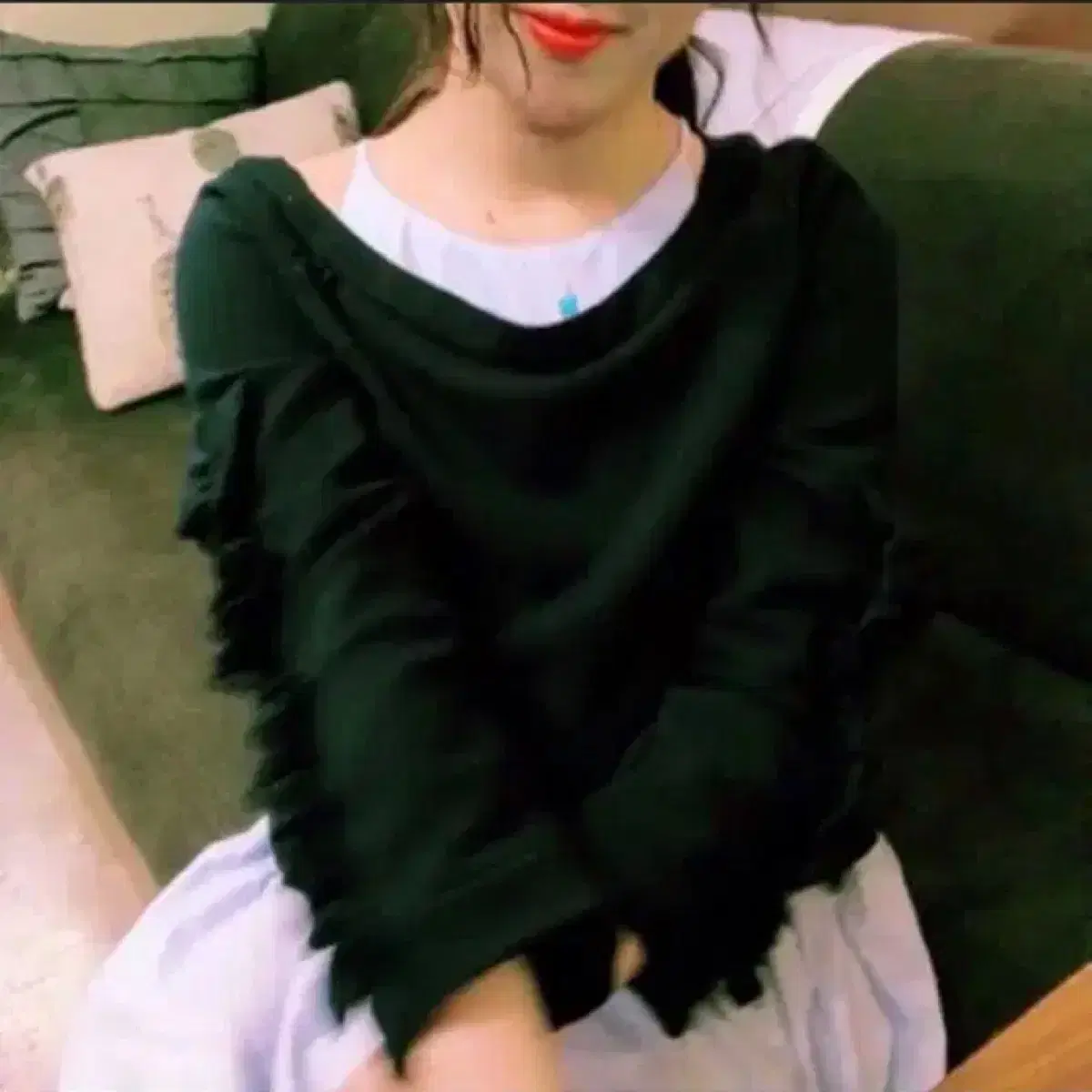 백예린 원피스 자라 빈티지 목걸이 앨범