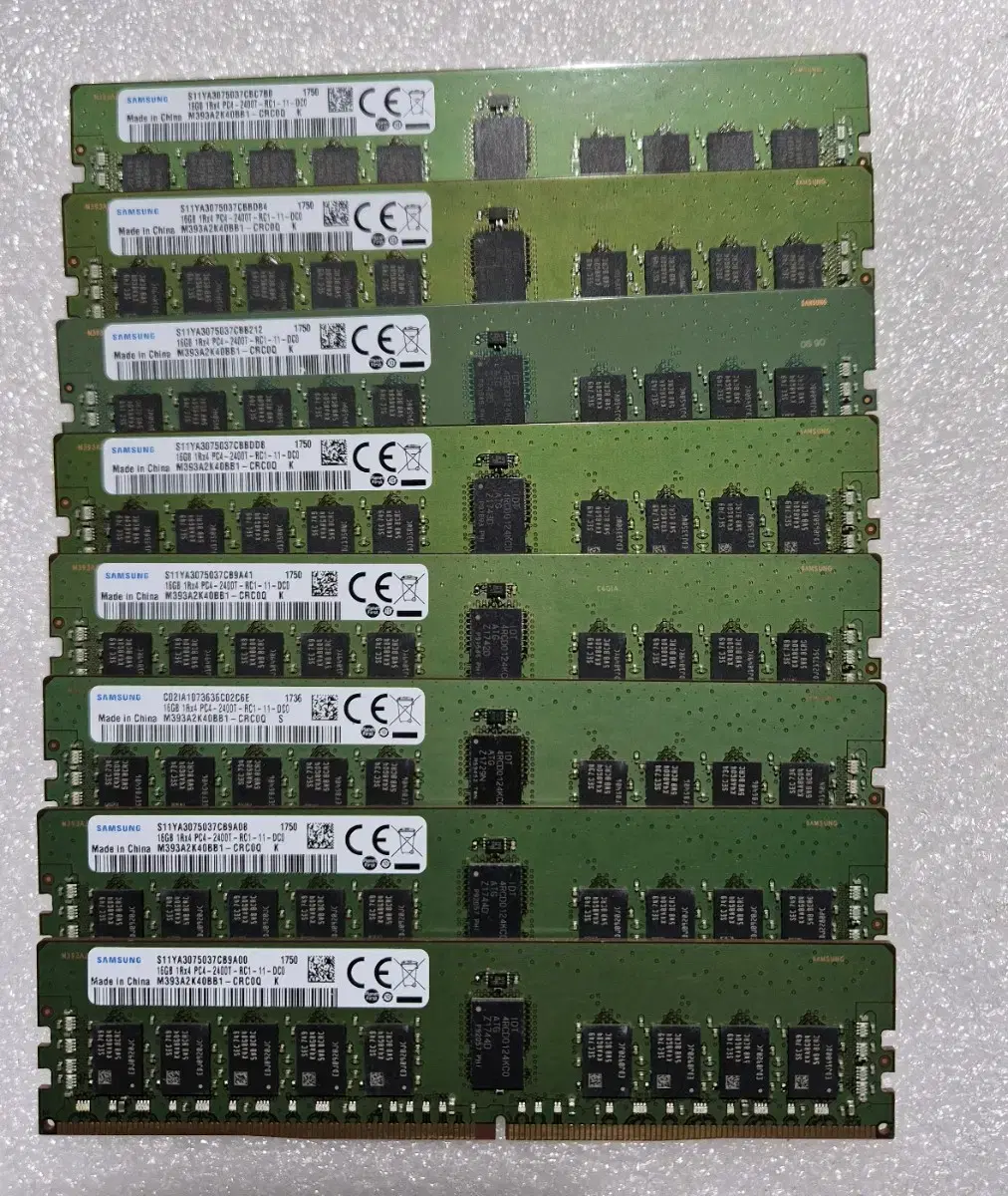 서버용 메모리 삼성 D4 16g 일괄판매