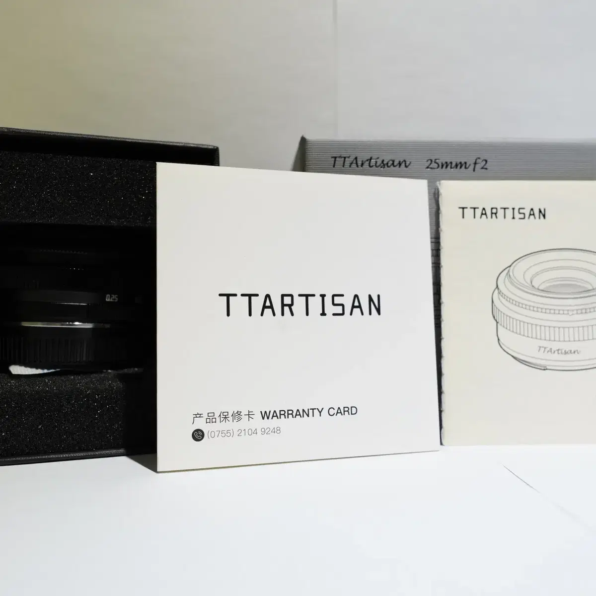 TT아티산 (TTartisan) 25mm f2 마이크로 포서드 수동렌즈