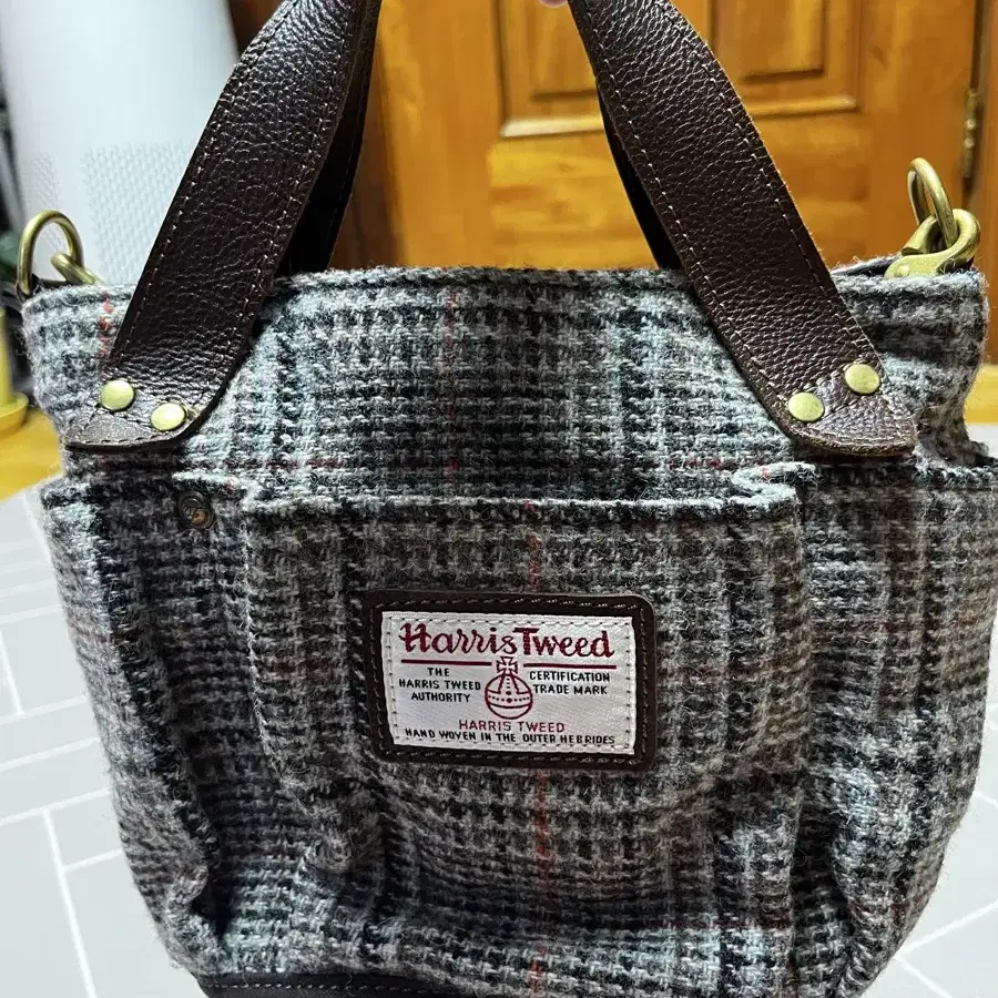 folna x Harris Tweed 2way bag(일본구매)