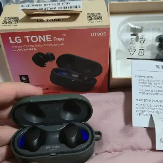 LG TONE Free UT90S 이어폰