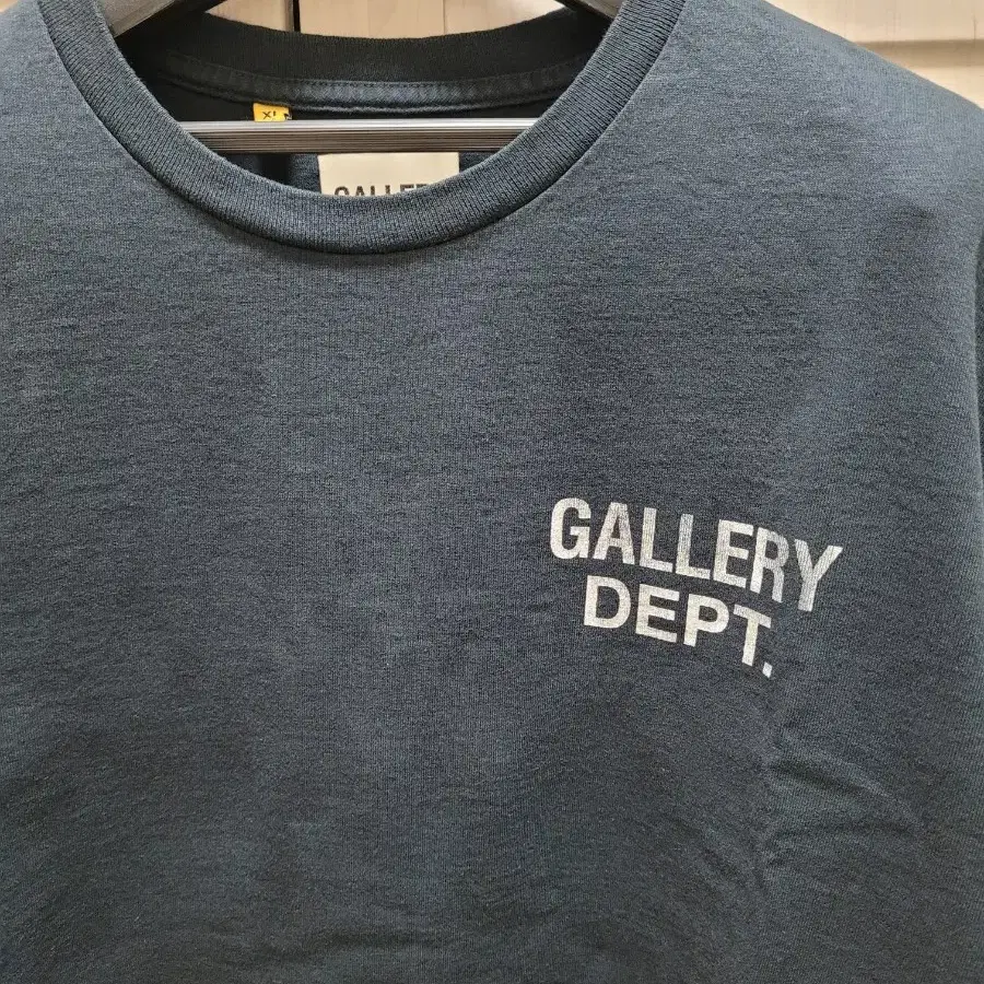 Gallery Dept 수베니어 티셔츠_블랙 XL