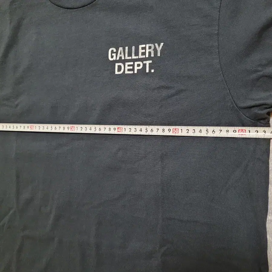 Gallery Dept 수베니어 티셔츠_블랙 XL