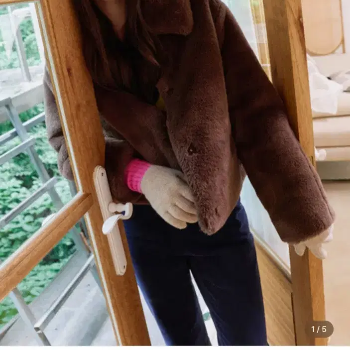 [코텔로] Shearling Outer Mink (brown)