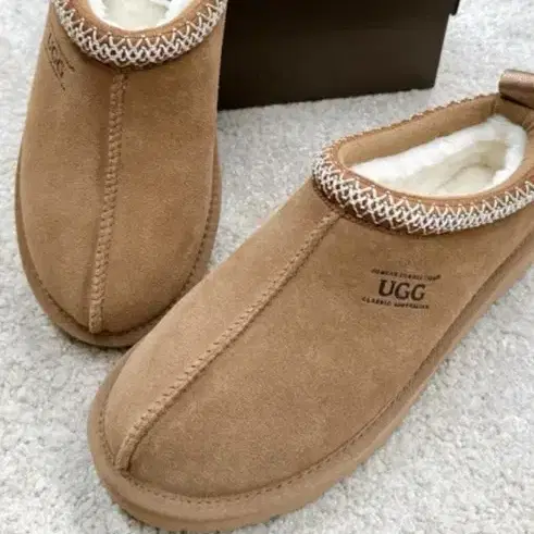 호주 어그 타스만 UGG 슬리퍼 체스트넛 새상품 eu38