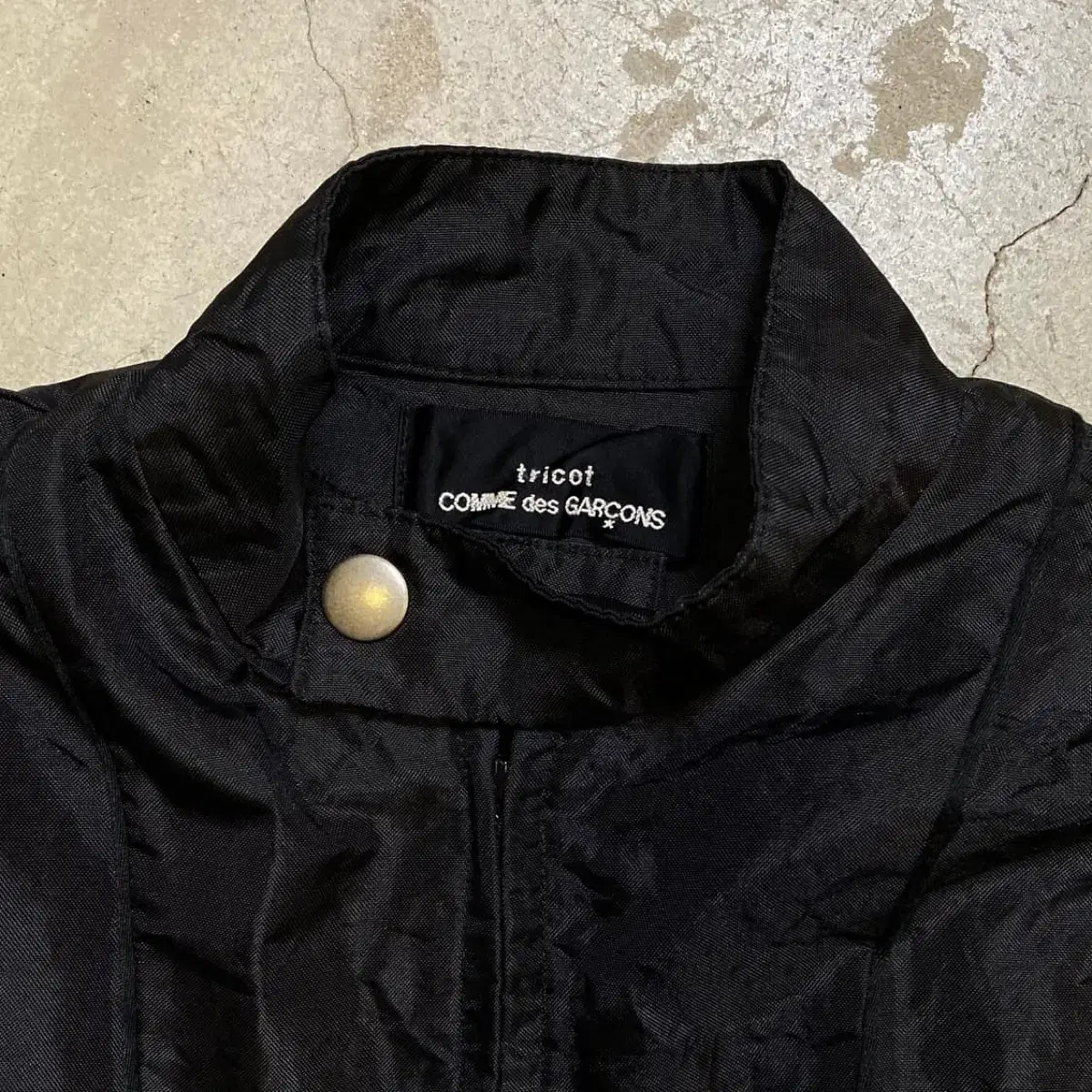 comme des garcon tricot jacket