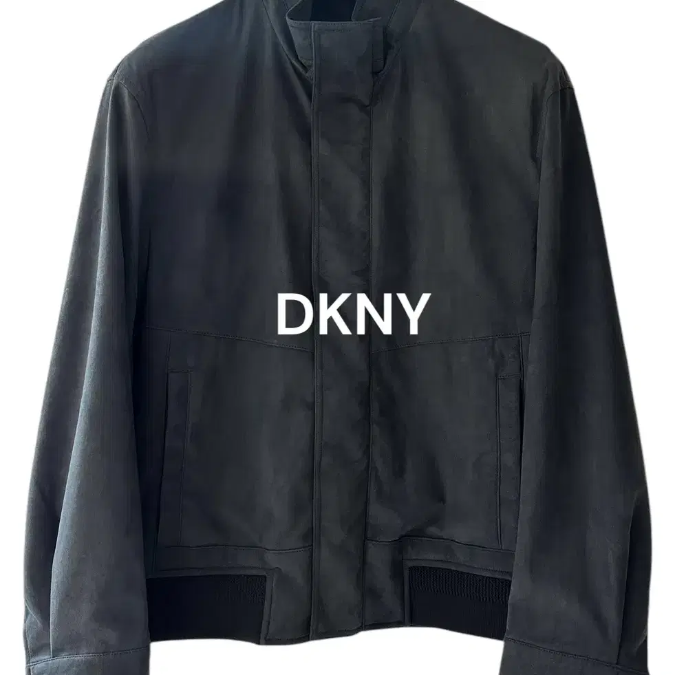 DKNY / 에코 스웨이드 자켓 / 다크네이비/  S