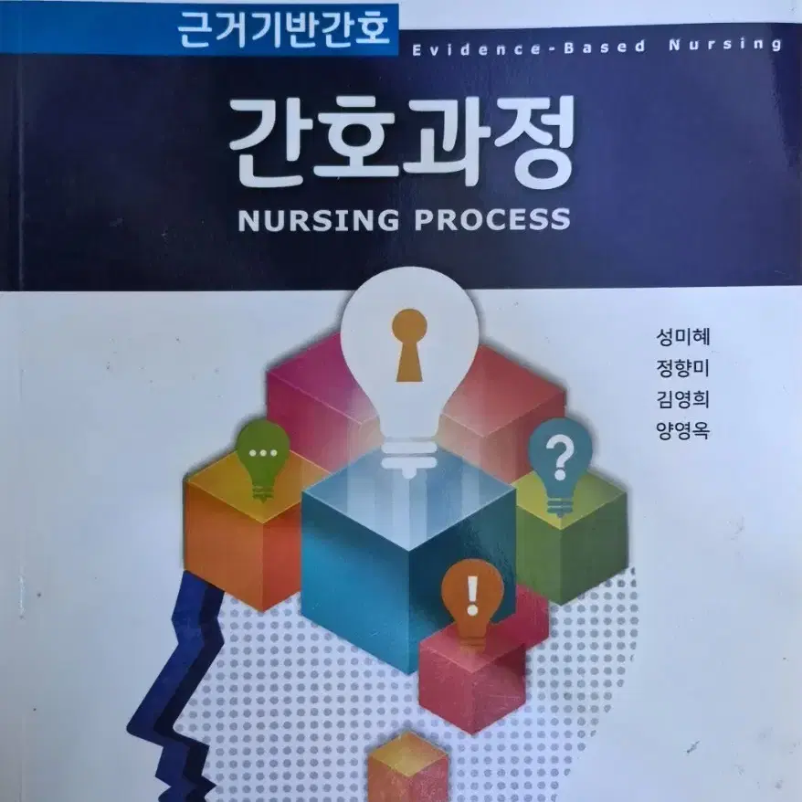 근거기반간호 간호과정 성미혜 외 공저 수문사