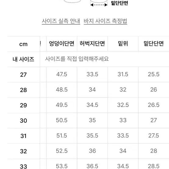 모드나인 fading craft - mod7ww 30사이즈