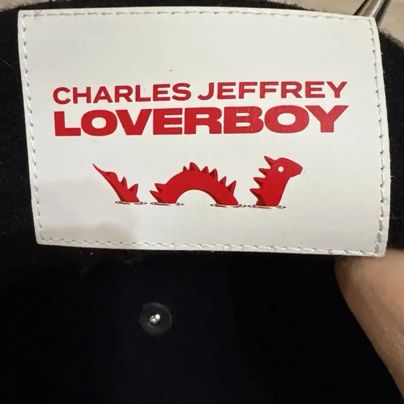 Charles Jeffrey LOVERBOY / 블랙 실버 스터드 베레모