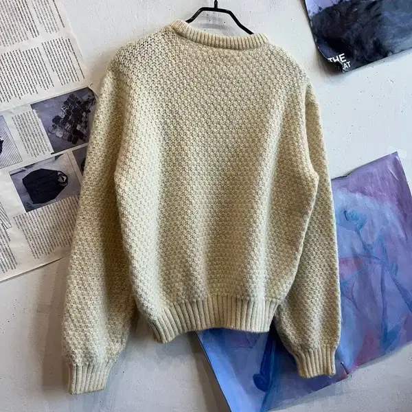 Cottage Knitwear 영국제조 아란 피셔맨 니트