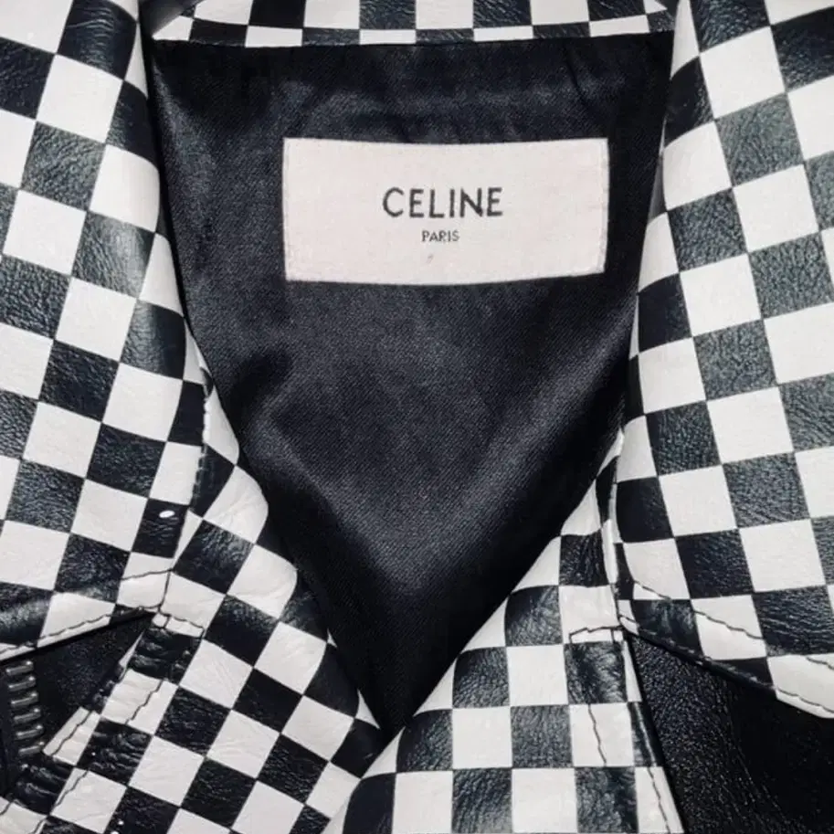 CELINE X HEDI SLIMANE 레더 바이커