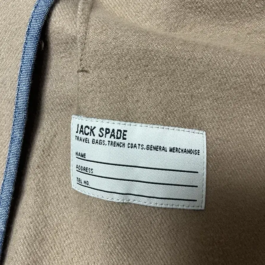 잭 스페이드 Jack Spade 카멜 자켓