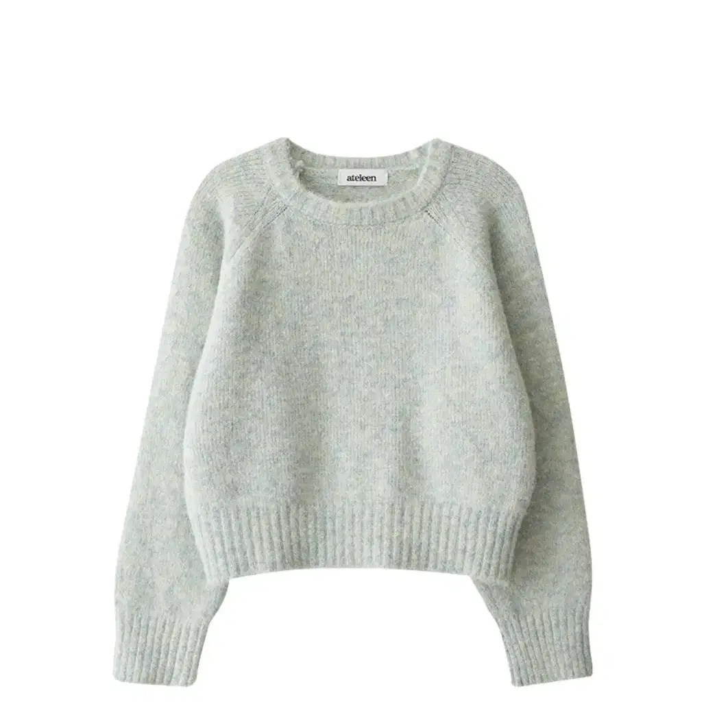 에드린 니트 Mixed Crop Pullover Knit (Green)