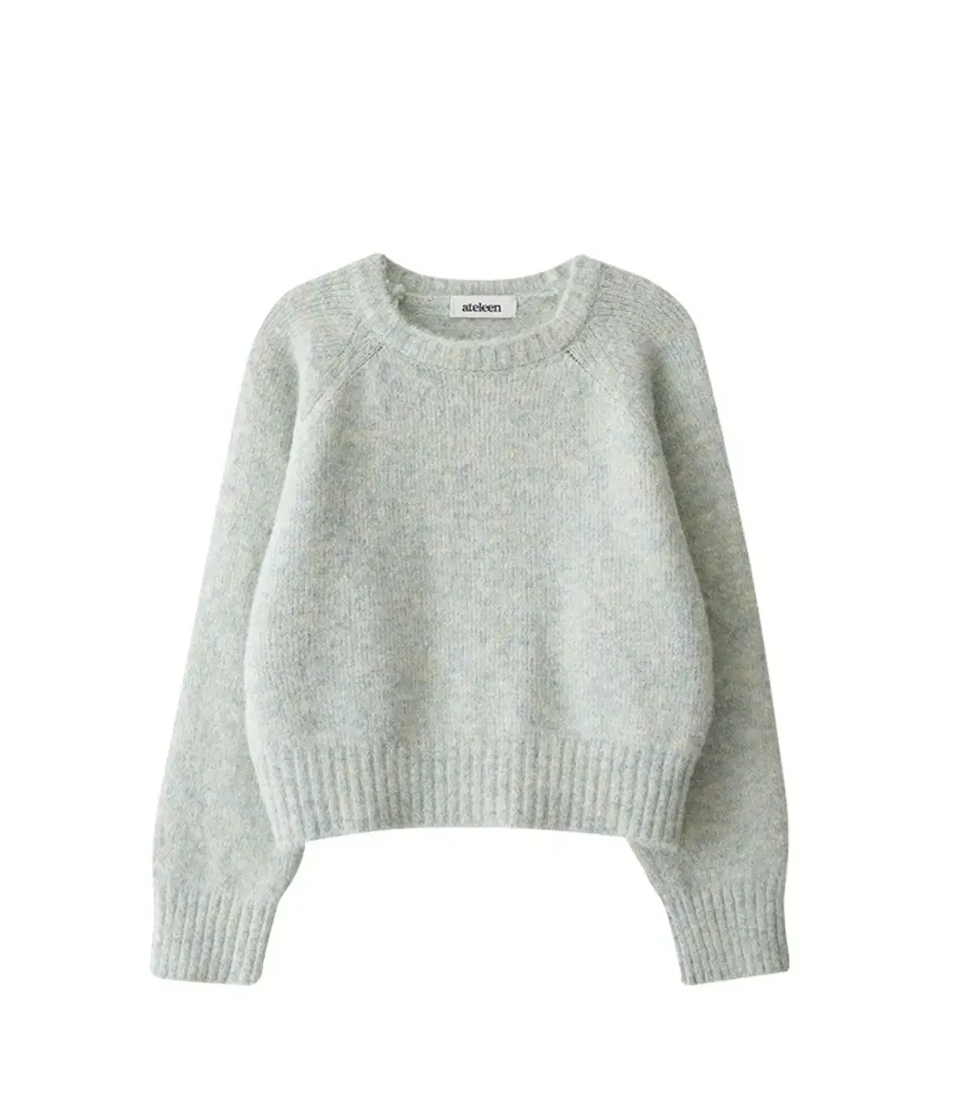 에드린 니트 Mixed Crop Pullover Knit (Green)