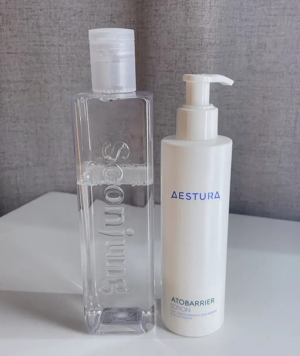 아토베리어 로션 200ml + 에뛰드 순정토너 350ml