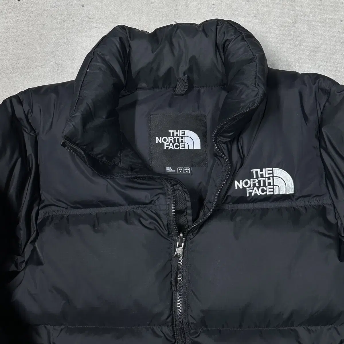 노페 1996 눕시 레트로 리사이클 TNF 숏패딩