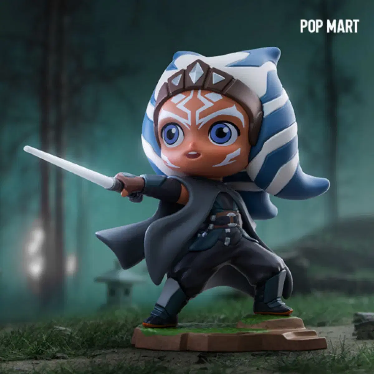 Pop Mart sells Mandalorian, Star Wars, and Ahsoka figures.