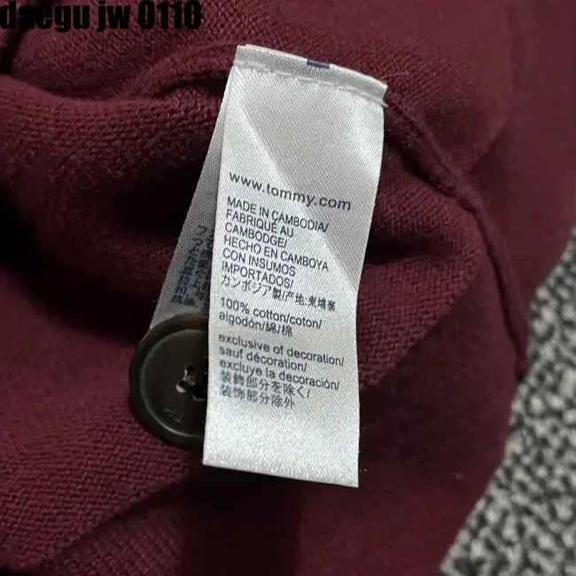 L/G TOMMY HILFIGER CARDIGAN 타미힐피거 가디건