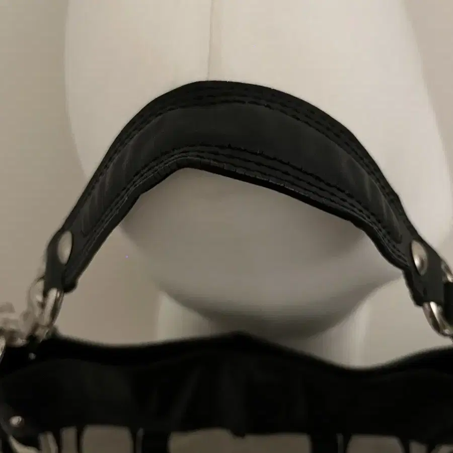 coach gray&black shoulder bag