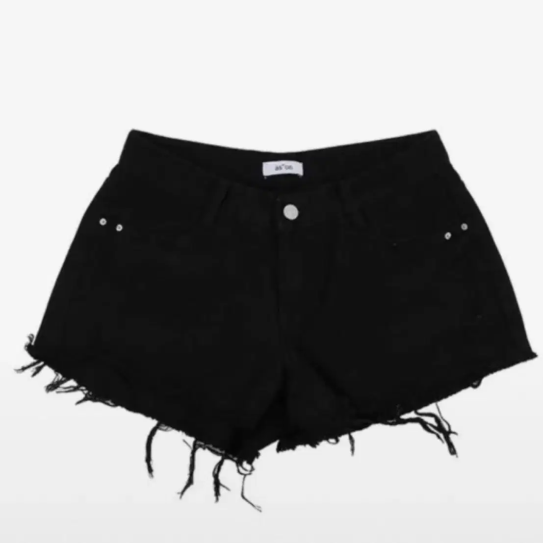 !구해요! 애즈온 반바지 SOLID BLACK SHORT PANTS