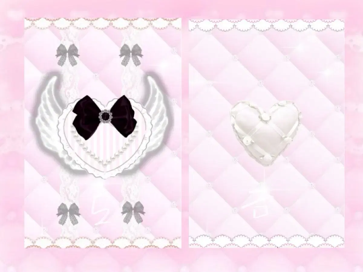 (Two-sided/2 designs) Pink binder Site sell (Actual)