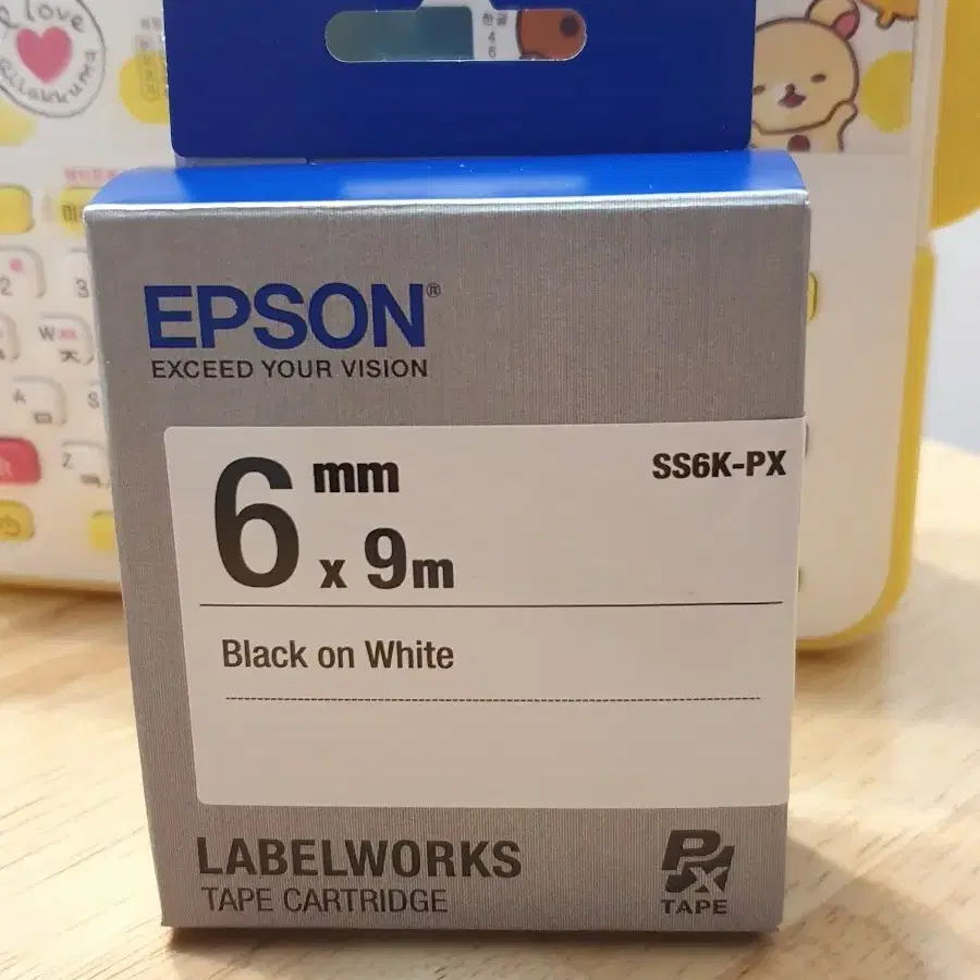 EPSON 리라쿠마 라벨 프린터 라벨테이프 양도