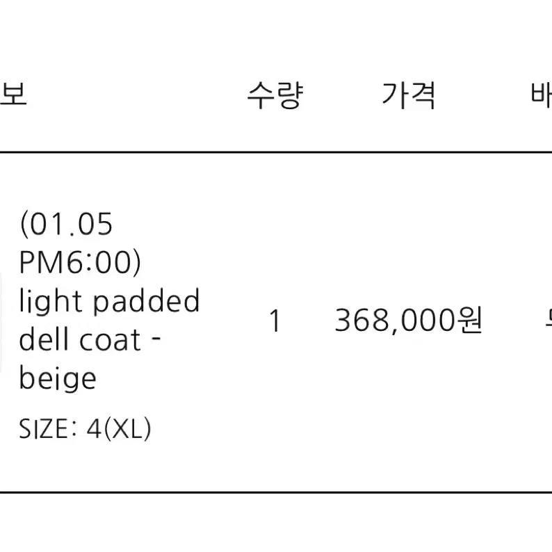 [4] 폴리테루 라이트 패디드 델코트 베이지