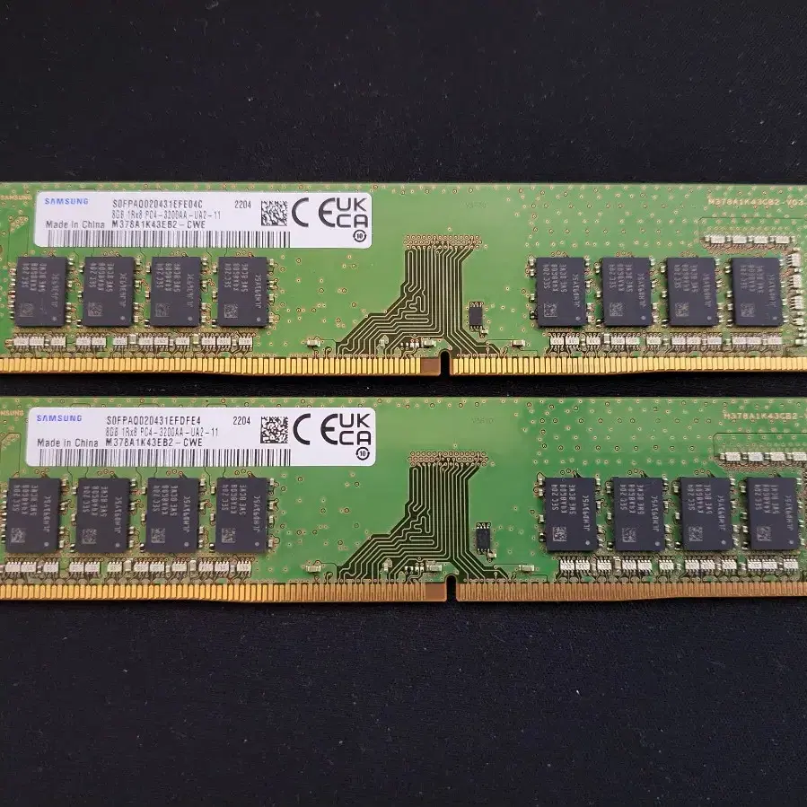 삼성 DDR4 8GB PC4 3200A 16GB(8GB 2개)