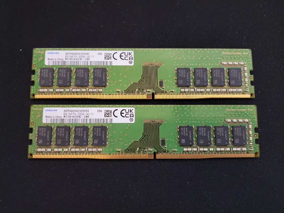 삼성 DDR4 8GB PC4 3200A 16GB(8GB 2개)