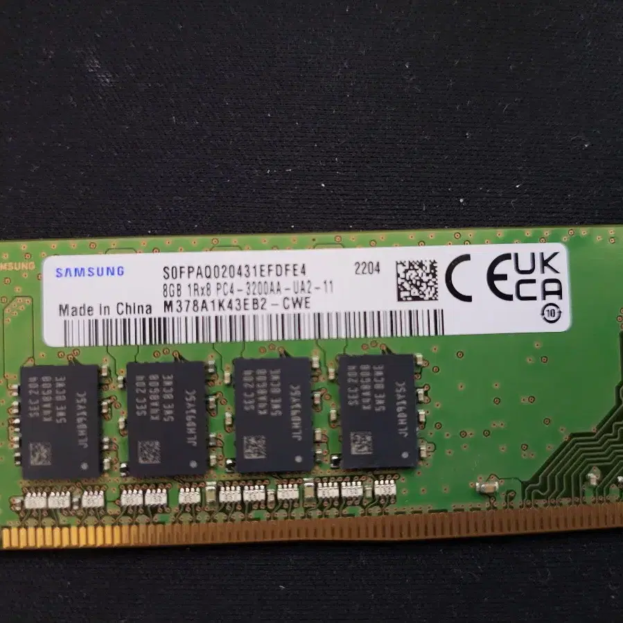 삼성 DDR4 8GB PC4 3200A 16GB(8GB 2개)