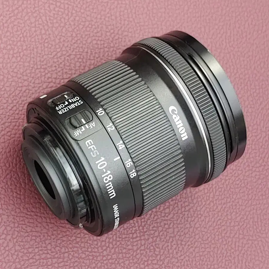 캐논 EF-S 10-18mm f4.5-5.6 IS STM 광각 렌즈