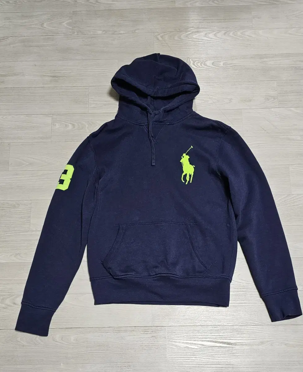 Polo Ralph Lauren. Genuine. Brushed Hoodie. S~M Navy.