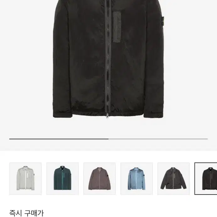 스톤아일랜드 나일론메탈 자켓 국내판 블랙 22FW XXL(110)