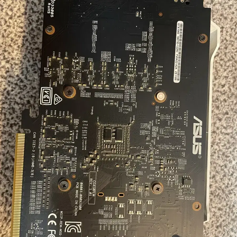 ASUS GTX1060 3G 판매합니다.