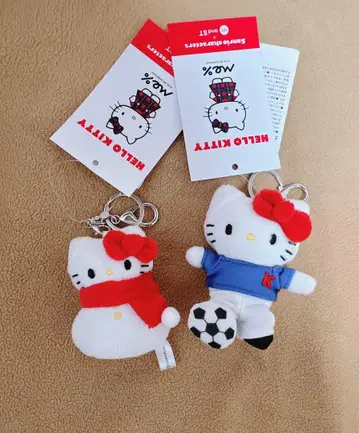 LOWRYS FARM Me% 헬로키티 장난감 열쇠고리 세트