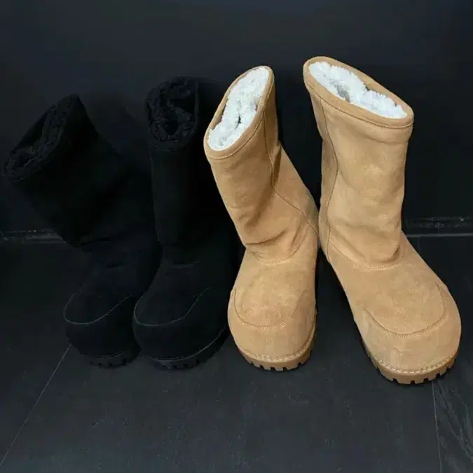 디에어타운 raven winter suede boots 팔아요