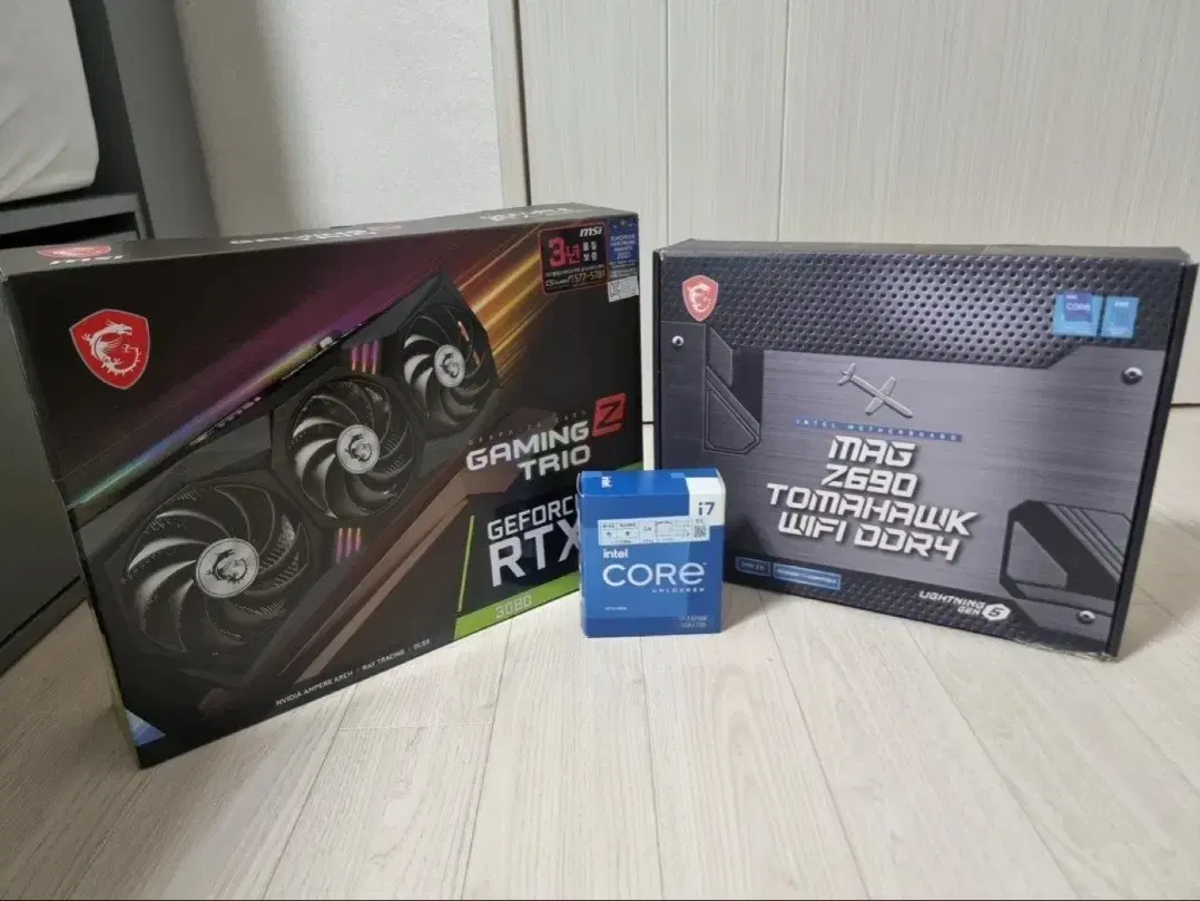 인텔 I7-13700K , RTX3080 초 고사양 4K 게임 , 편집